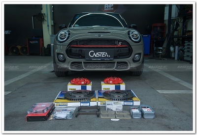 性能與風(fēng)格的進(jìn)化 MINI F56搭載AP9540剎車與ADVAN TC4輪轂的改裝探索